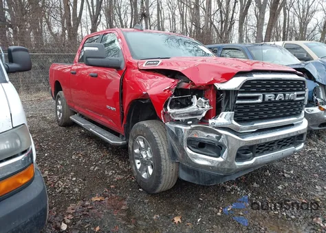 2024 Ram 2500 Big Horn 4X4 6'4 Box из США, поврежденный, VIN 3C6UR5DJ4RG406404